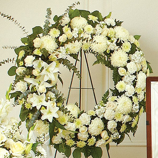 Tranquil Blessing Standing Wreath
